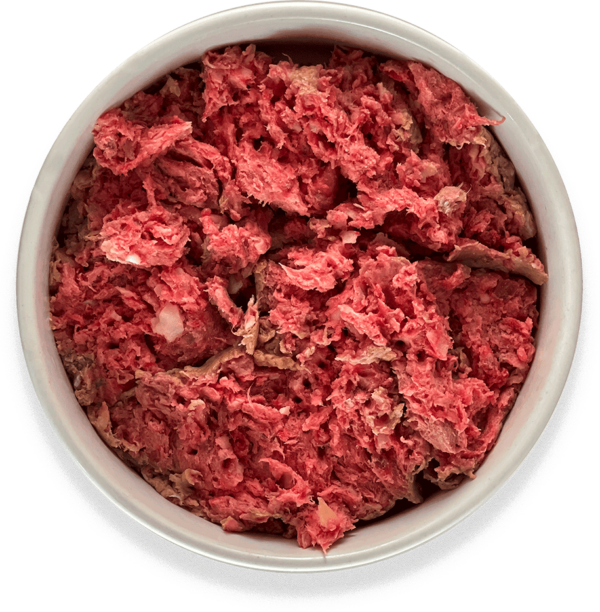 Raw mince deals dog food